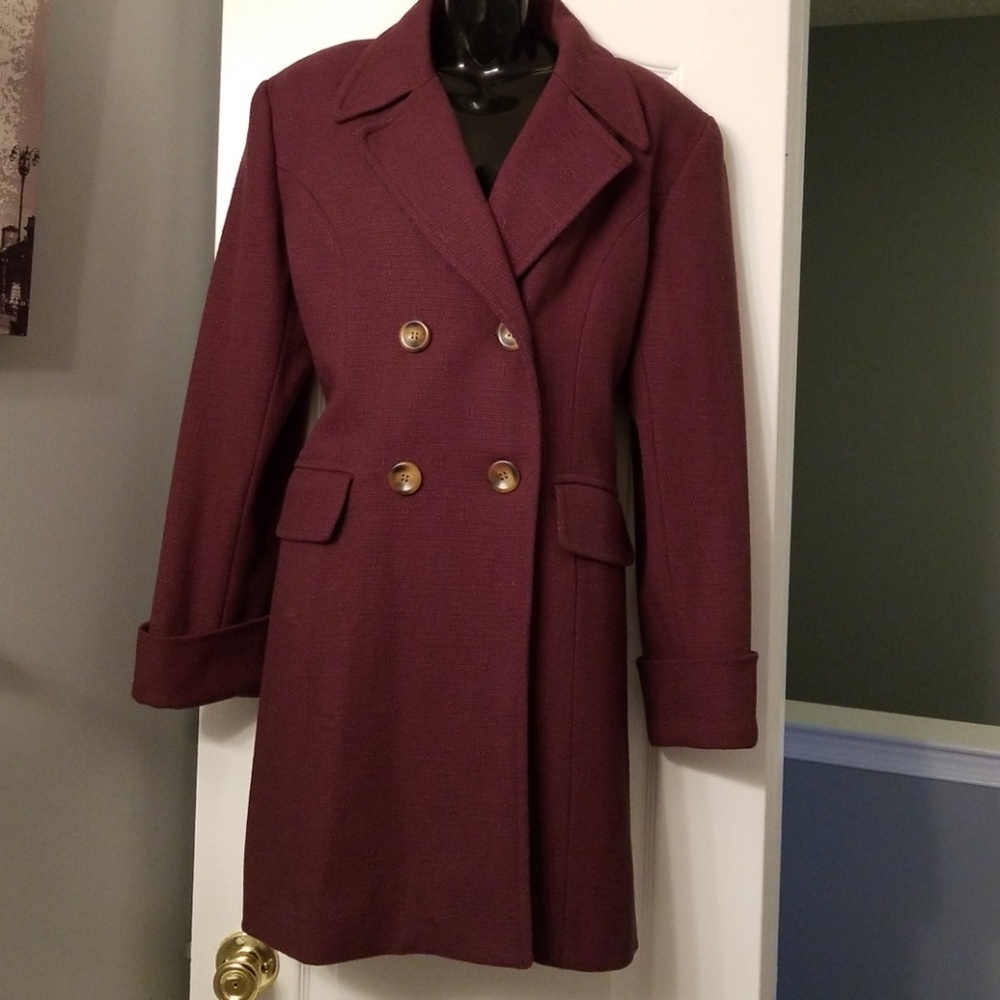 Purple vintage coat